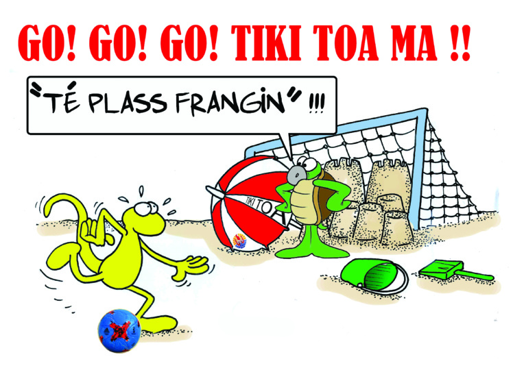 " Les Tiki Toa à l'Intercontinental Cup ! " par Munoz