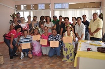 Clôture et remise des certificats de la formation Créateurs et gestionnaires d’Entreprise.