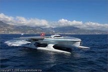 Le Tûranor PlanetSolar, un bateau d'exception dans nos eaux polynésiennes