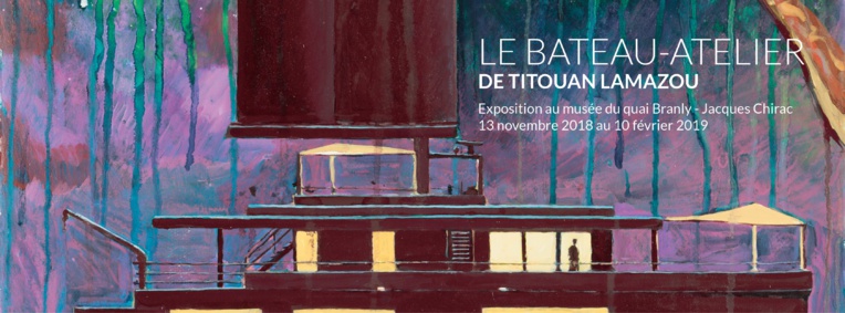 Au Quai Branly, Titouan Lamazou présente la maquette de son bateau-atelier