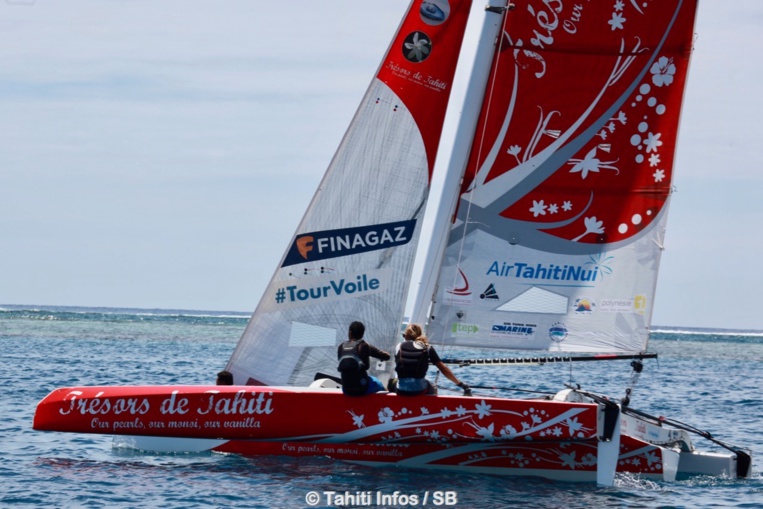 Trois équipages sont engagés Trois équipages sont engagés