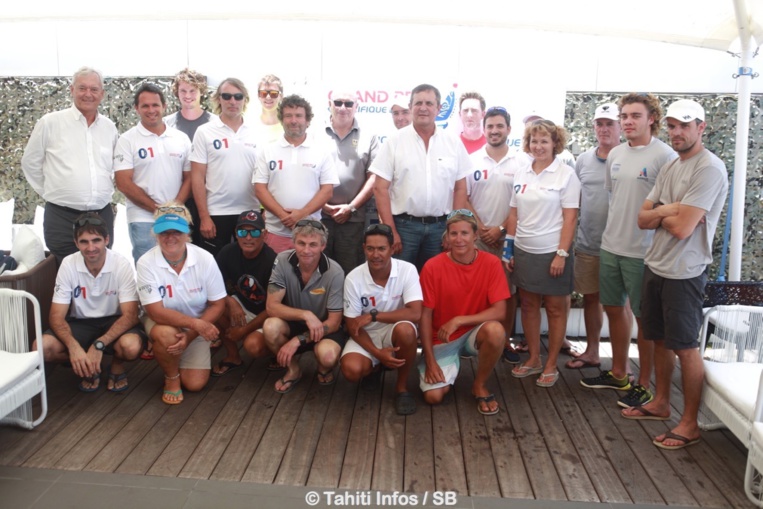 Les skippers ont été présentés lors de la conférence de presse Les skippers ont été présentés lors de la conférence de presse
