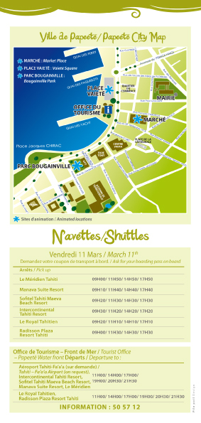 Mahana Pae du 11 mars : toutes les festivités sont annulées