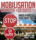 Communiqué du collectif:  « CA SUFFIT : C'est aujourd'hui »