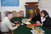 Service Militaire Adapté : Maeva Salmon reçoit le Général Artur