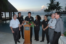 Le concierge de l’InterContinental Tahiti reçoit les Clefs d’Or !