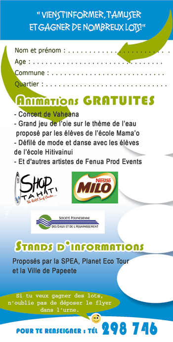 Le 23 Mars, Journée Mondiale de l'eau : Pollution et gaspillage, AITA !