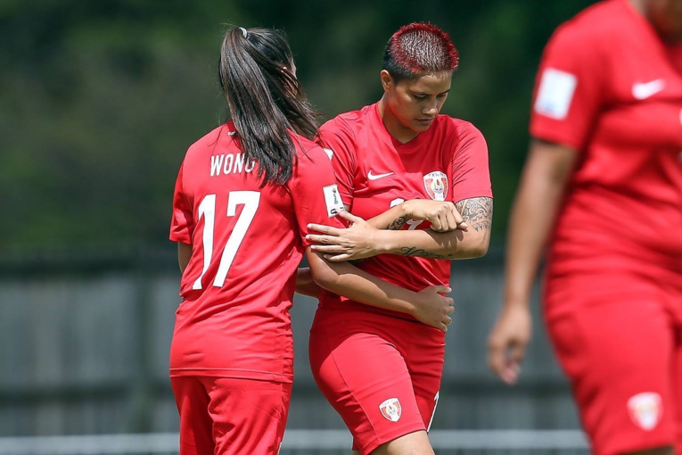 Carole Teaotahi a réalisé un match plein. © Shane Wenzlick / www.phototek.nz Carole Teaotahi a réalisé un match plein. © Shane Wenzlick / www.phototek.nz