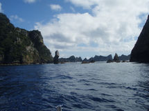la zone de pêche offrait de magnifiques reliefs(crédit photo RM
