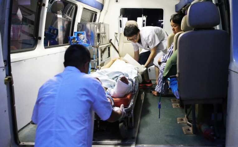 Ecoliers tués en Chine: le chauffard a visé "au hasard" Ecoliers tués en Chine: le chauffard a visé "au hasard"