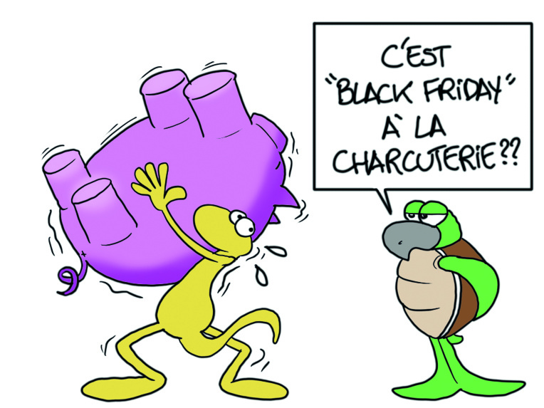 " Le Black Friday " vu par Munoz " Le Black Friday " vu par Munoz