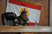 Le Tavini constate que la motion de défiance "n'a plus la cote"