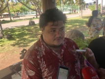 "Un programme festif, pour un public jeune, moins jeune, adulte et familial pour célébrer les fêtes de fin d'année", a indiqué Maratai Teihotaata, coordinateur de l'événement. "Un programme festif, pour un public jeune, moins jeune, adulte et familial pour célébrer les fêtes de fin d'année", a indiqué Maratai Teihotaata, coordinateur de l'événement.