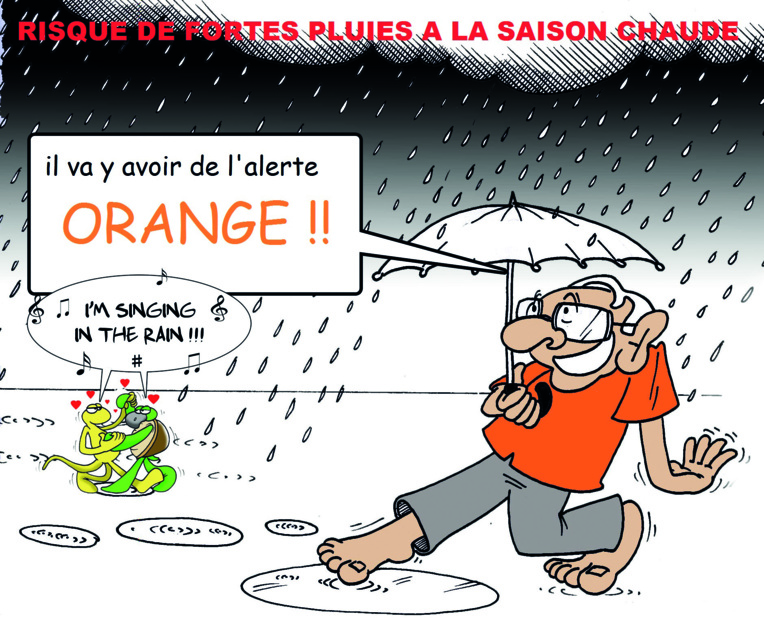 " La saison chaude très pluvieuse " vu par Munoz " La saison chaude très pluvieuse " vu par Munoz