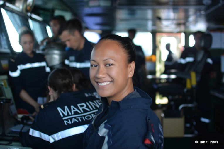 Portrait : Tehaapapa, volontaire dans la Marine nationale