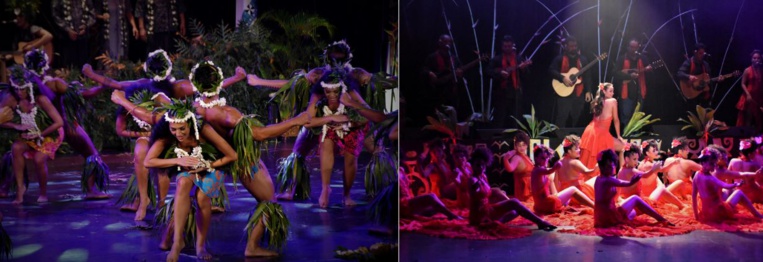 Manohiva et Vaheana sont les grands de ce 14è Hura Tapairu. Manohiva et Vaheana sont les grands de ce 14è Hura Tapairu.