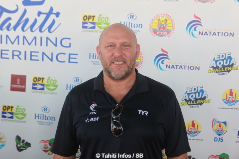 Stéphane Lecat, directeur sportif eau libre Stéphane Lecat, directeur sportif eau libre