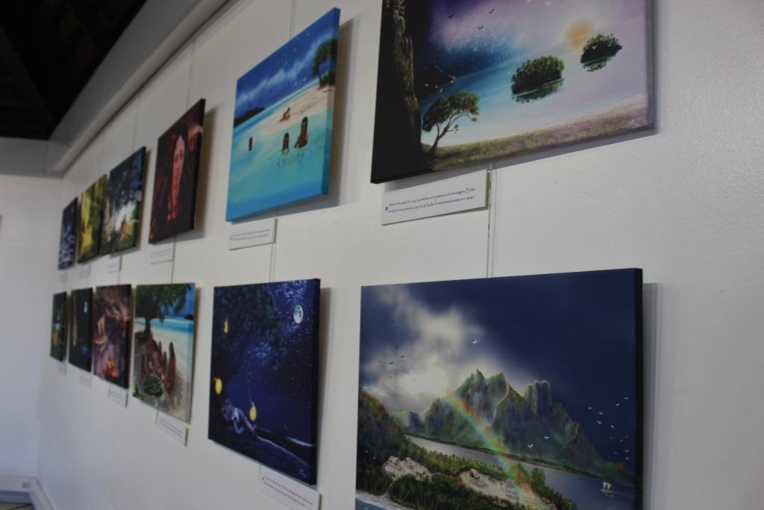 A’amu présente des portraits et des illustrations de légendes