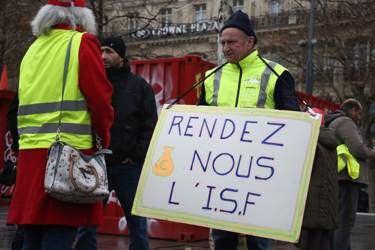 Macron écarte le retour de l'ISF Macron écarte le retour de l'ISF