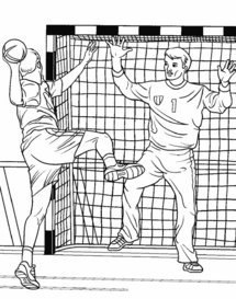 Journée d'initiation au handball organisée par l'AS dragon à Bora Bora