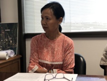 "Je tiens à préciser qu'à aucun moment mon directeur de cabinet n'a été associé dans ma décision de recruter son épouse. J'ai une feuille de route, et Florida Lai est selon moi la personne la plus capable de remplir ces objectifs", s'est exclamé René Temeharo. "Je tiens à préciser qu'à aucun moment mon directeur de cabinet n'a été associé dans ma décision de recruter son épouse. J'ai une feuille de route, et Florida Lai est selon moi la personne la plus capable de remplir ces objectifs", s'est exclamé René Temeharo.