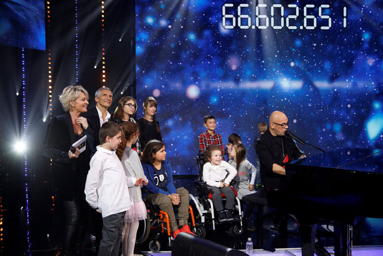 Téléthon: chute des dons à 69 millions d'euros, dans un contexte "difficile"