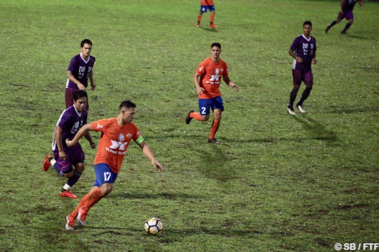 Tamatoa Tetauira a débloqué la situation en toute fin de rencontre Tamatoa Tetauira a débloqué la situation en toute fin de rencontre