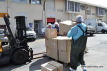 Les nouveaux bureaux de la DPI sont situés ici, au fond du port de pêche.