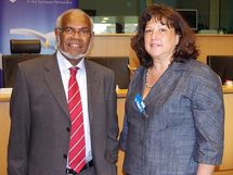 Maeva Salmon et Maurice Ponga