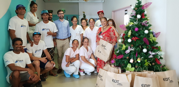 Noël du coeur: EDT à la rencontre des enfants hospitalisés Noël du coeur: EDT à la rencontre des enfants hospitalisés