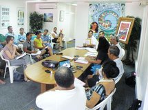 Le parti de Nicole Bouteau, No Oe Te Nunaa, en tournée au Marquises