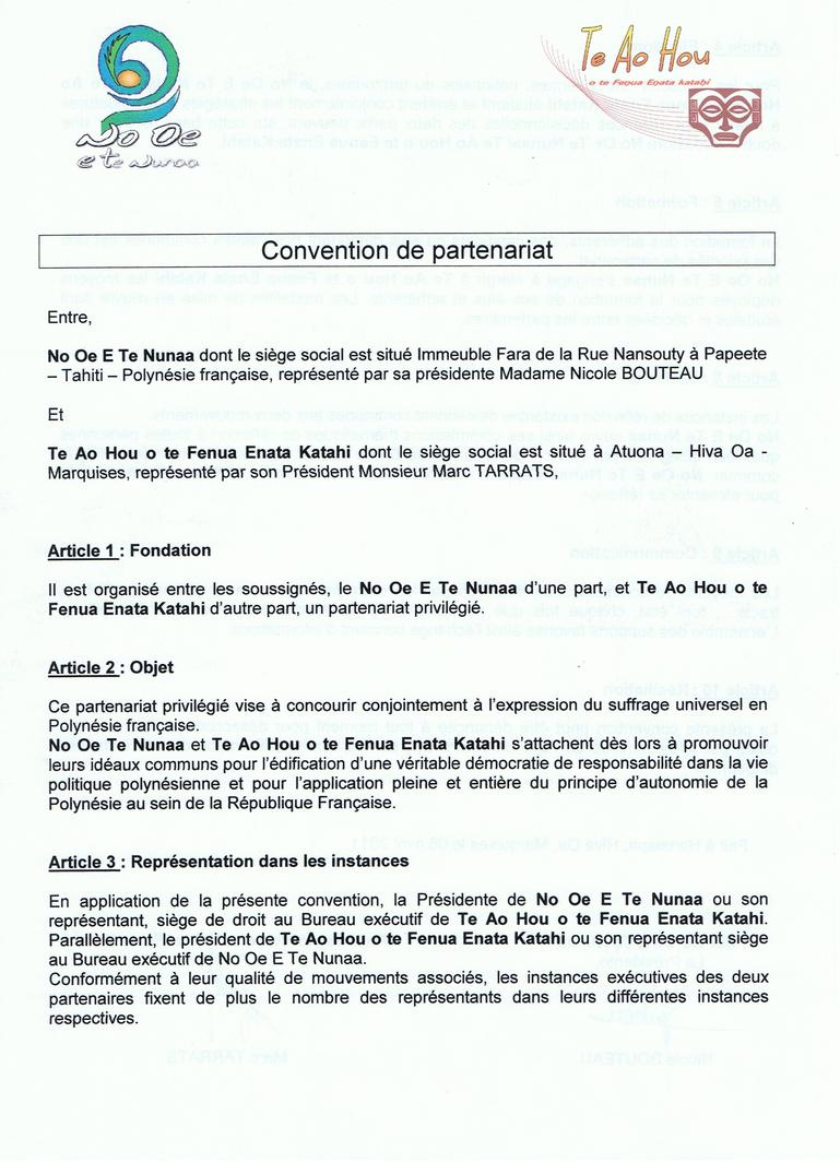 Le parti de Nicole Bouteau, No Oe Te Nunaa, en tournée au Marquises