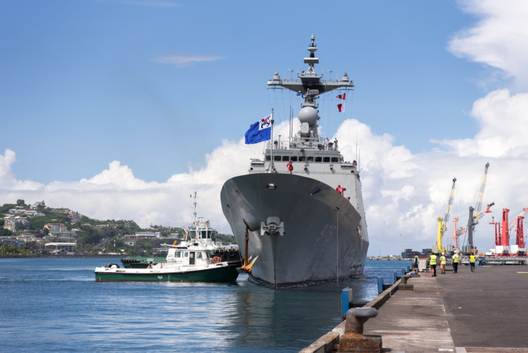 Deux navires coréens en escale à Papeete ouverts au public mercredi de 10h à 16h Deux navires coréens en escale à Papeete ouverts au public mercredi de 10h à 16h