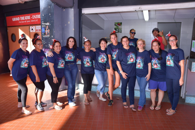 Les membres de l’association Tamarii Mananui : une équipe de vahine dynamique ! Les membres de l’association Tamarii Mananui : une équipe de vahine dynamique !