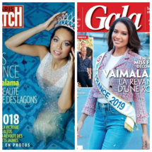 Vaimalama Chaves fait la Une de la presse people