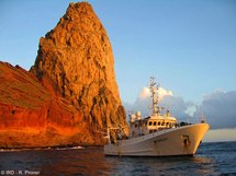 L’Alis, le navire océanographique de l’IRD est de retour dans les eaux polynésiennes