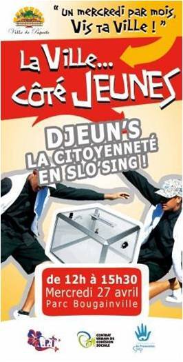 Vis ta Ville  « Djeun’s, la citoyenneté en slo’sing !»