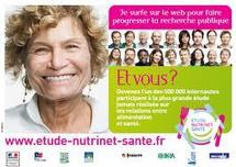 L'étude NutriNet-Santé veut disposer de 250.000 volontaires L'étude NutriNet-Santé veut disposer de 250.000 volontaires