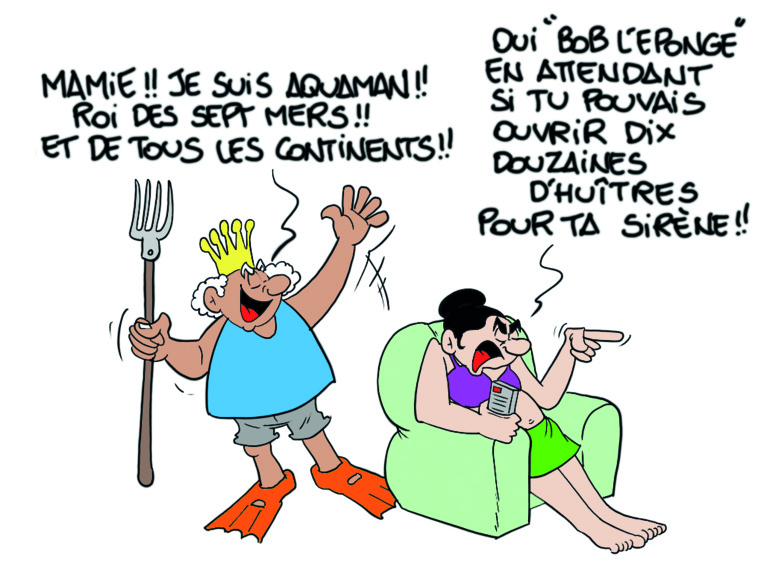 " Aquaman " vu par Munoz " Aquaman " vu par Munoz