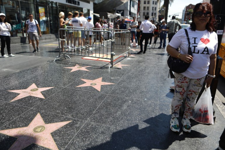Un homme arrêté pour avoir dessiné une croix gammée sur l'étoile de Trump à Hollywood