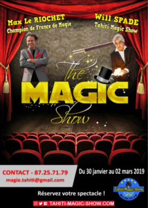 Abracadabra, le champion de France de magie débarque à Tahiti !