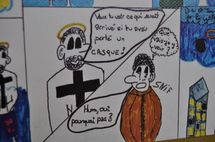 Une exposition de BD sur le thème: 2 ROUES, LIBERTÉ, RESPONSABILITÉ, SECURITÉ