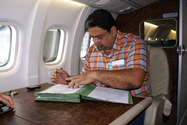 Vente de l’aéronef du Pays