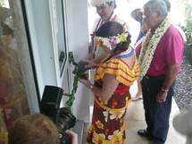 Inauguration de l’extension de la Mairie de Pueu