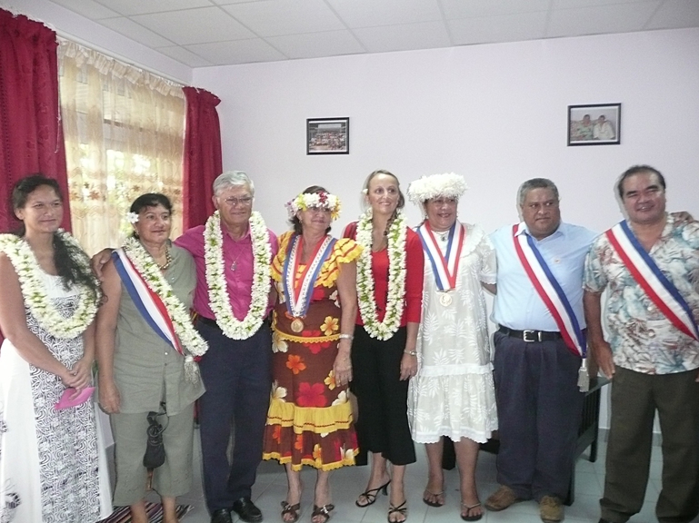 Inauguration de l’extension de la Mairie de Pueu
