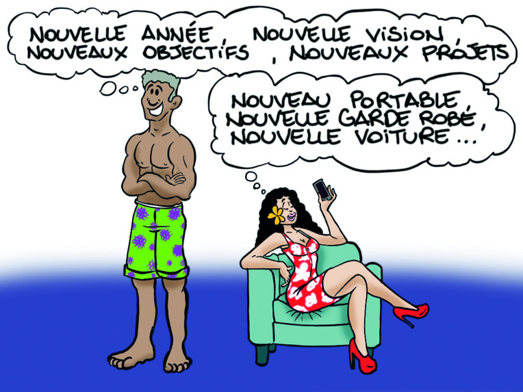 " Les nouvelles résolutions 2019 " vu par Munoz