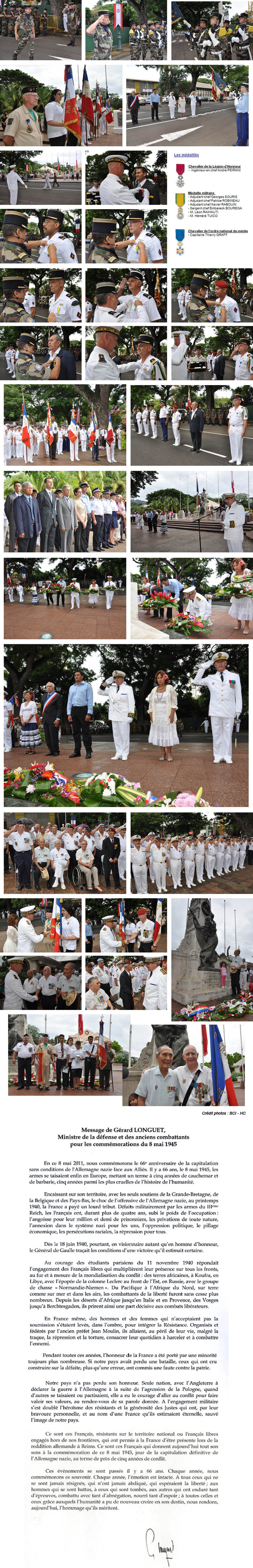 Cérémonie du 8 Mai