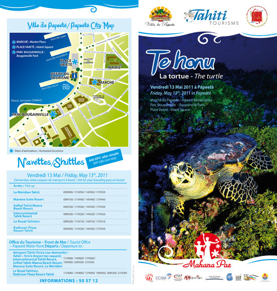 Mahana Pae du vendredi 13 mai : "Te Honu, La Tortue"