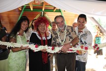 Inauguration du salon Artisanat d'Art à l'assemblée de la Polynésie française