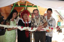 Inauguration du salon Artisanat d'Art à l'assemblée de la Polynésie française
